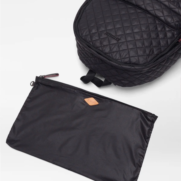 MZ Wallace Black Metro Backpack Deluxe - Picture 6 of 9